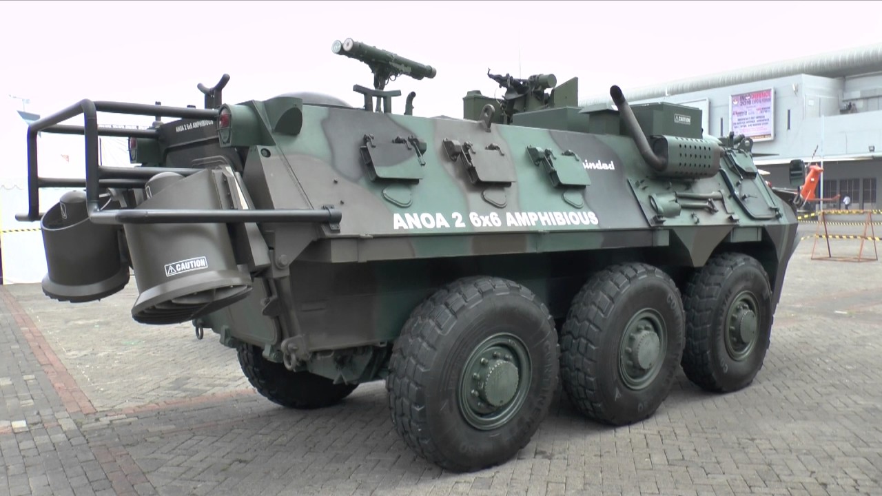 Indo Def 2016: Anoa 2 6x6 amphibious vehicle