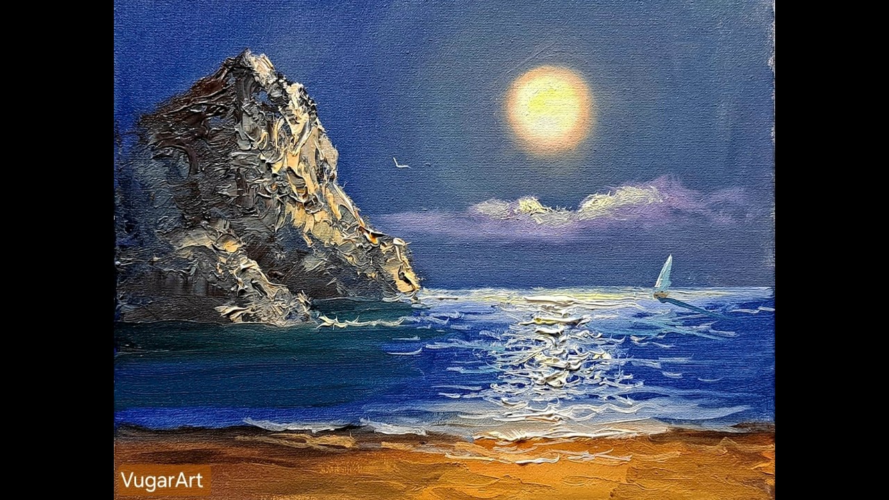 Seascape морской  пейзаж #painting #oilpainting