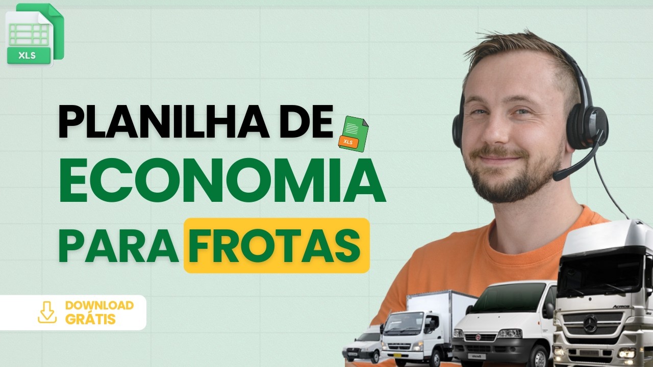 📊 Planilha de ECONOMIA na FROTA [GRÁTIS] Veja quanto você pode economizar
