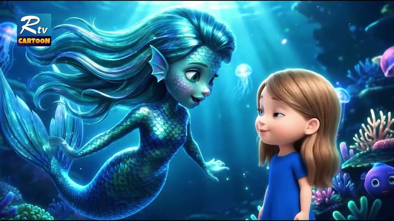 Luna and the Secret of the Mermaid Ocean | Kids Ocean Story | Learn to Save the Sea | 3D Animation