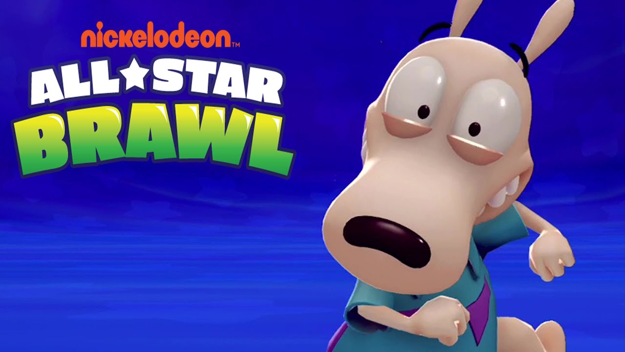 Nickelodeon All-Star Brawl - Rocko DLC Gameplay (Rocko's Modern Life)