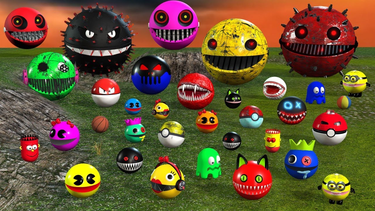 MS PACMAN & ROBOT PACMAN VS PACMAN COVI 19 CORONA IN  best collection BEST ADVENTURE