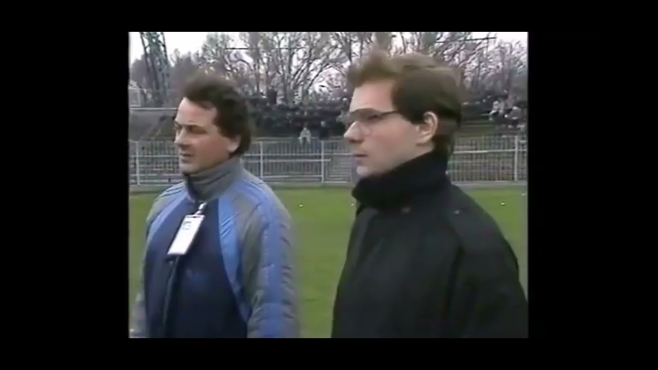 Legia Warszawa - Manchester United - 1-3  / 1991. 04. 10/ półfinał Pucharu Zdobywców Pucharów