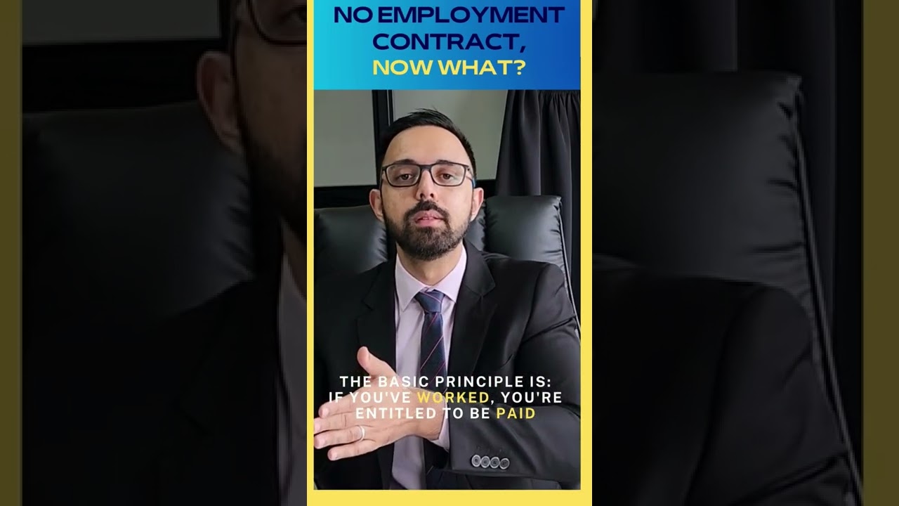 No Employment Contract? Now What?