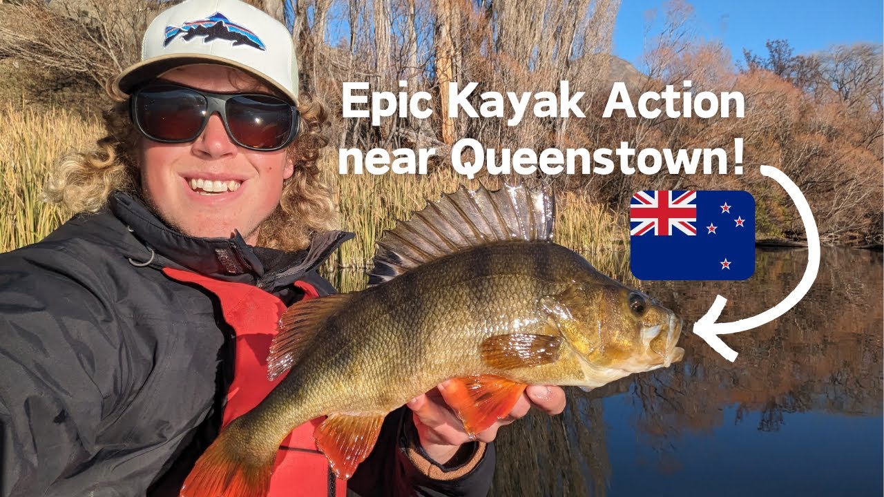 Epic Kayak Fishing near Queenstown, New Zealand!