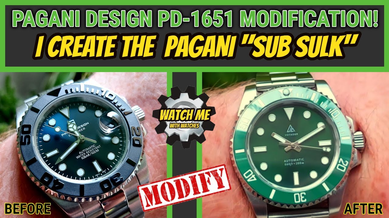 Pagani Design PD1651 ALIEXPRESS Mod Build