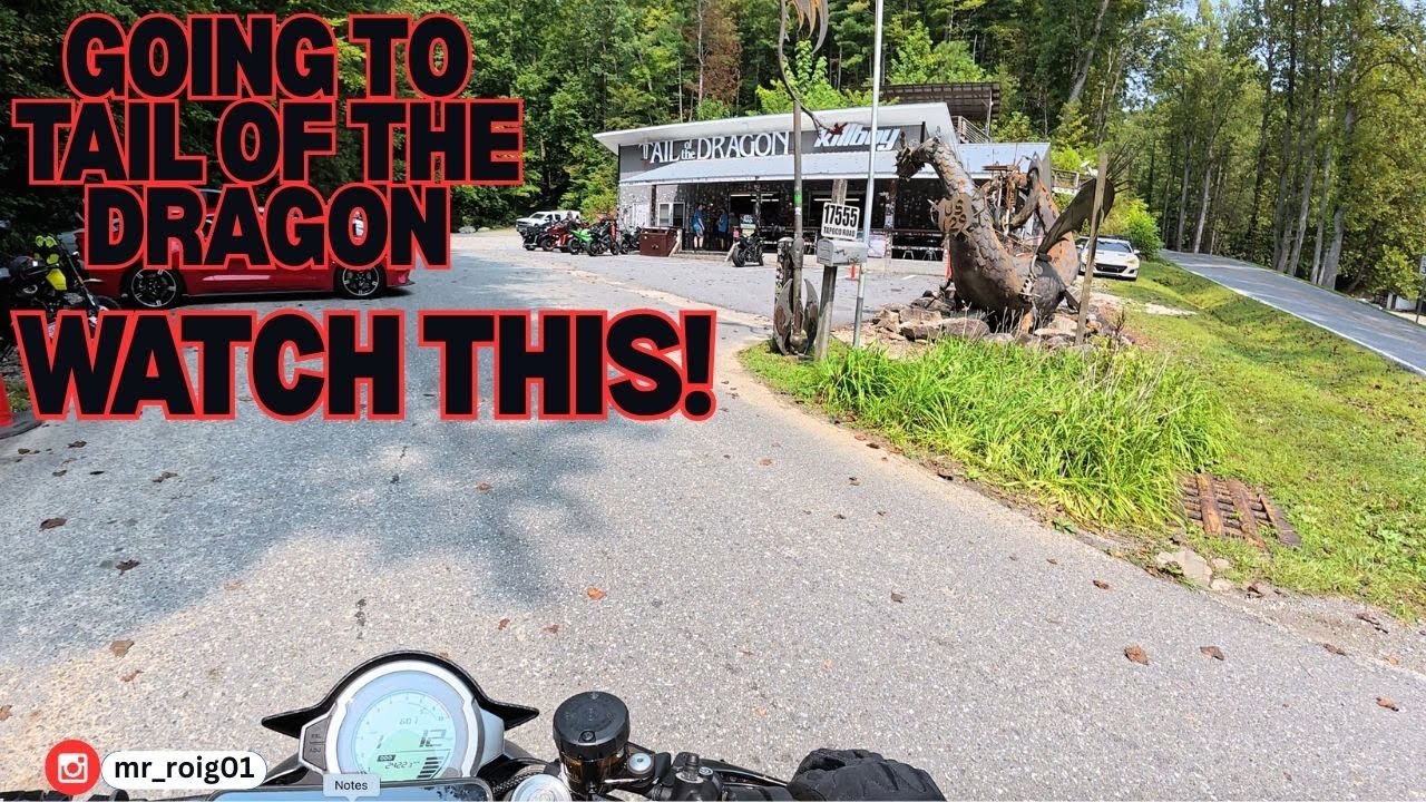 FIRST TIME IN TAIL OF THE DRAGON!! WATCH THIS VIDEO!!!!