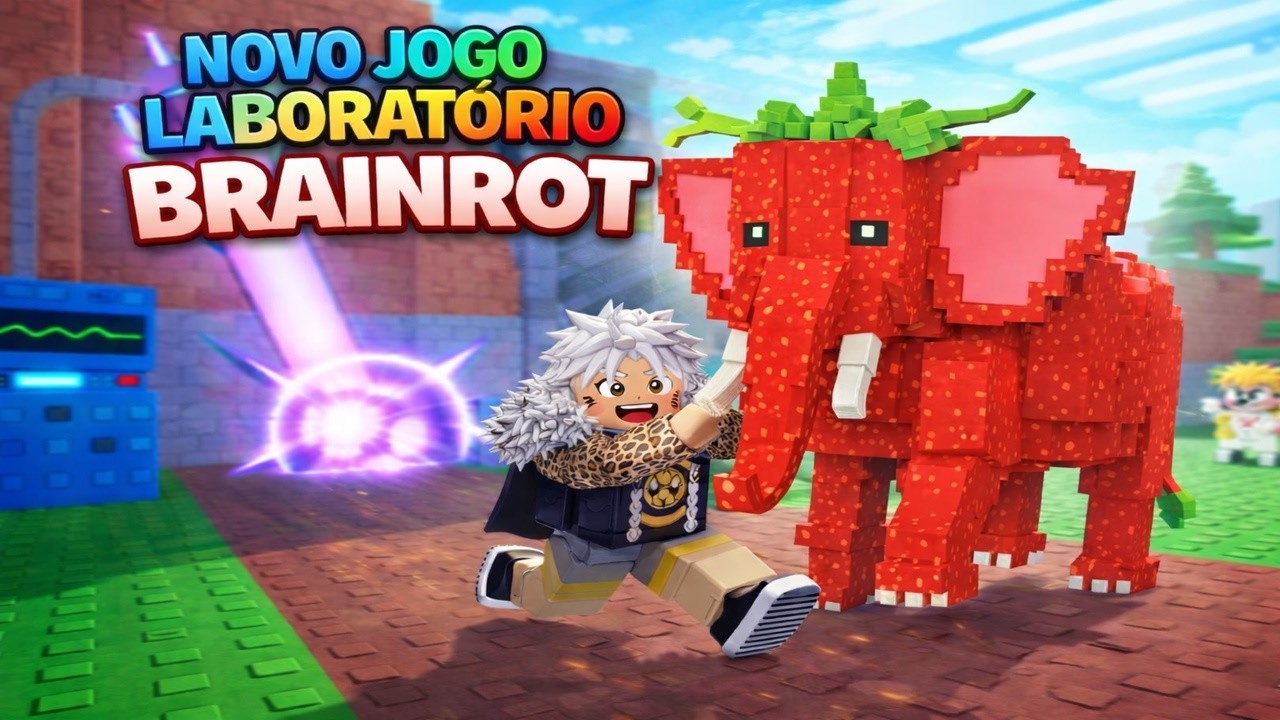 JOGANDO O LABORATÓRIO BRAINROT DO LUAN CLASH WAR PELA PRIMEIRA VEZ!🔥🔥