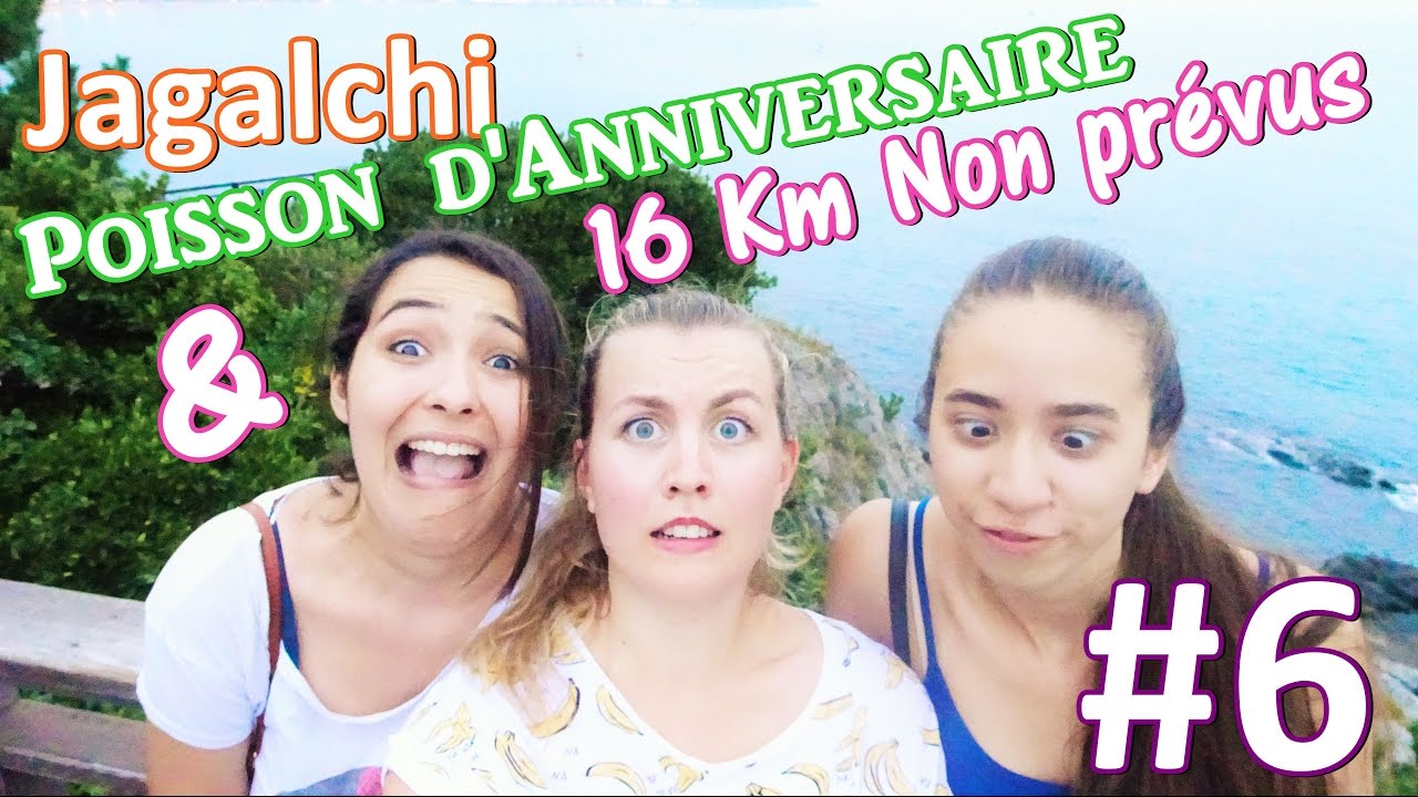 VLOG 6: MARCHÉ JAGALCHI, POISSON D'ANNIVERSAIRE & 16KM DE PLAGE NON PRÉVUS 2016 | HD VFT [ENG SUB]