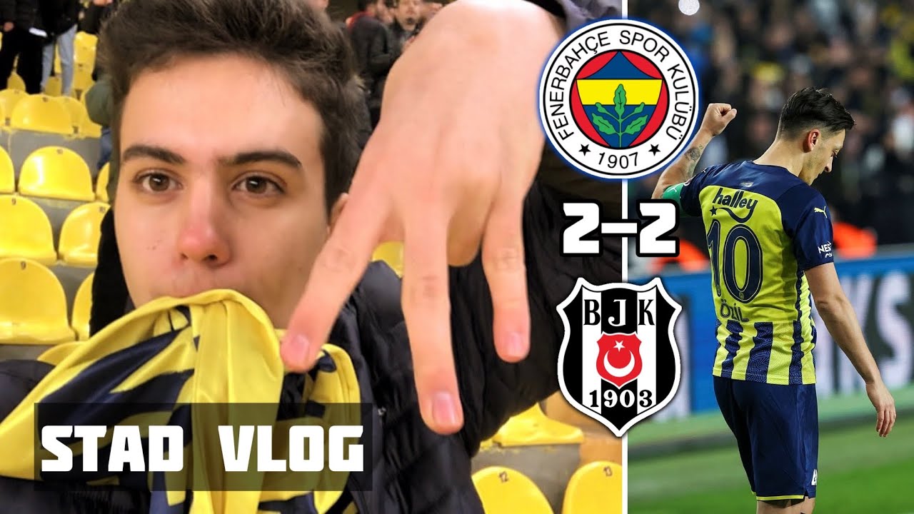 FENERBAHÇE - BEŞİKTAŞ DERBİSİNE GİTTİM! | FENERBAHÇE 2-2 BEŞİKTAŞ STAD VLOG