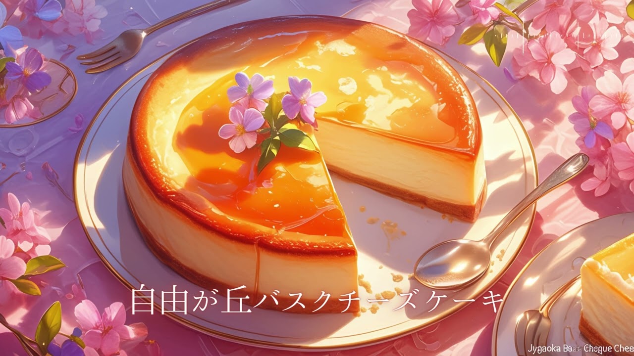 【フリーBGM/1時間】自由が丘バスクチーズケーキ（作業用BGM/勉強用BGM/配信用BGM）