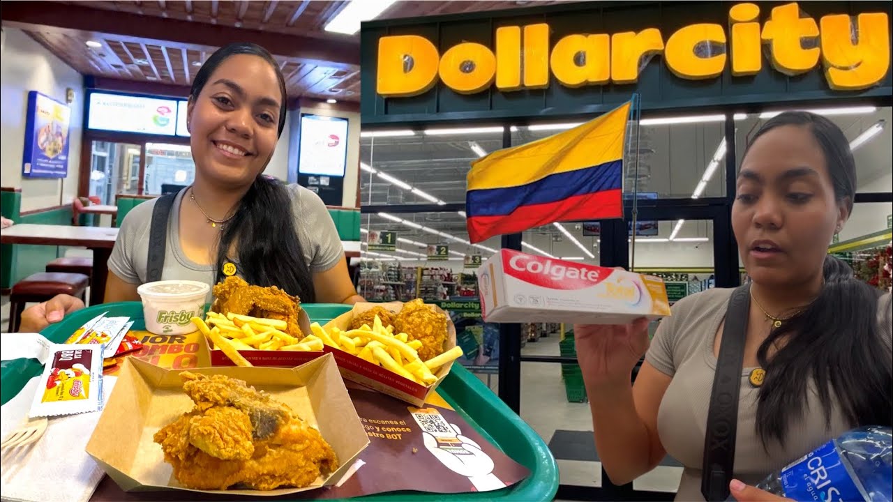 Frisby es el mejor pollo de Colombia? Dollar city tiene buenos precios??🇨🇴