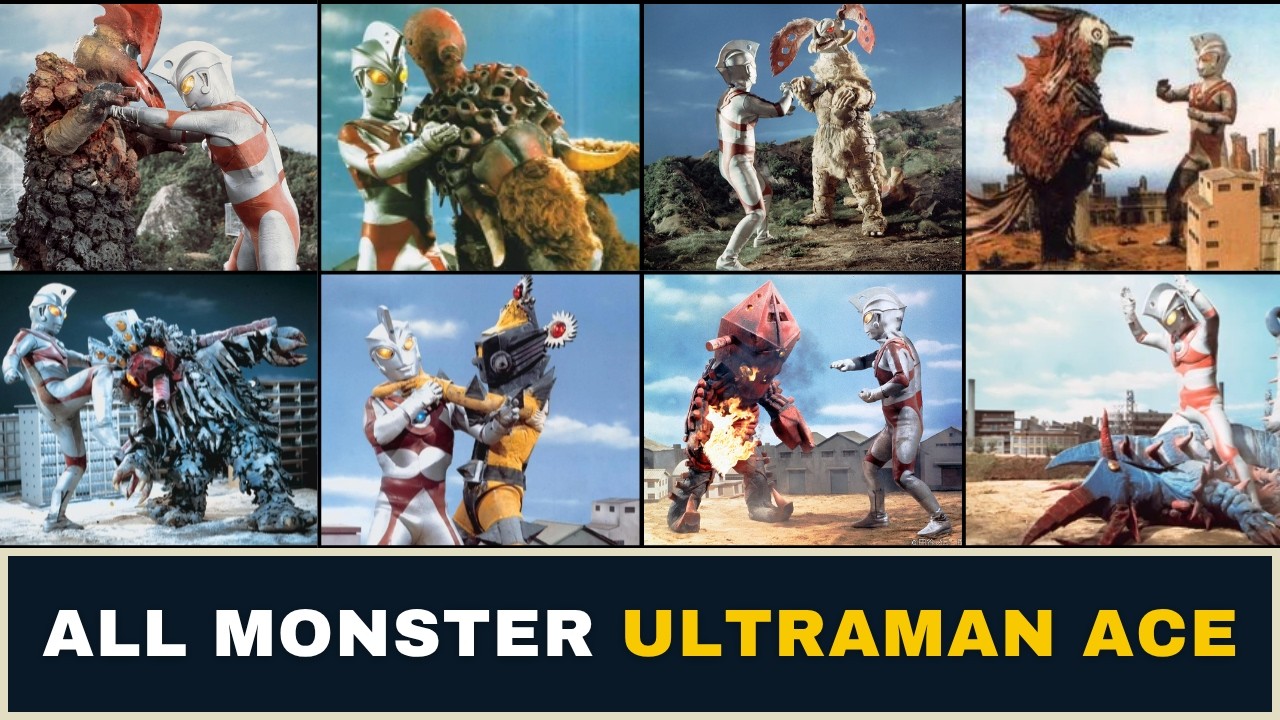 All Monster Ultraman Ace #ultraman #ultramanace #fyp