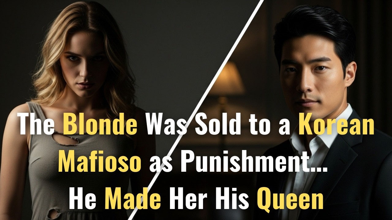 The Blonde Was Sold to a Korean Mafioso as Punishment... He Made Her His Queen