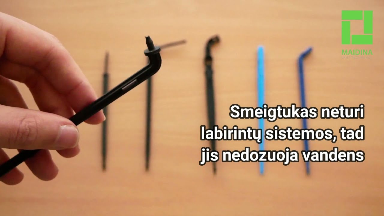 Kapiliarinė laistymo sistema | Smeigtukai