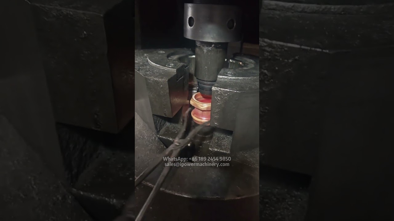 Auto Vertical Hot Forging Machine for Brass Valve Bodies and Fittings