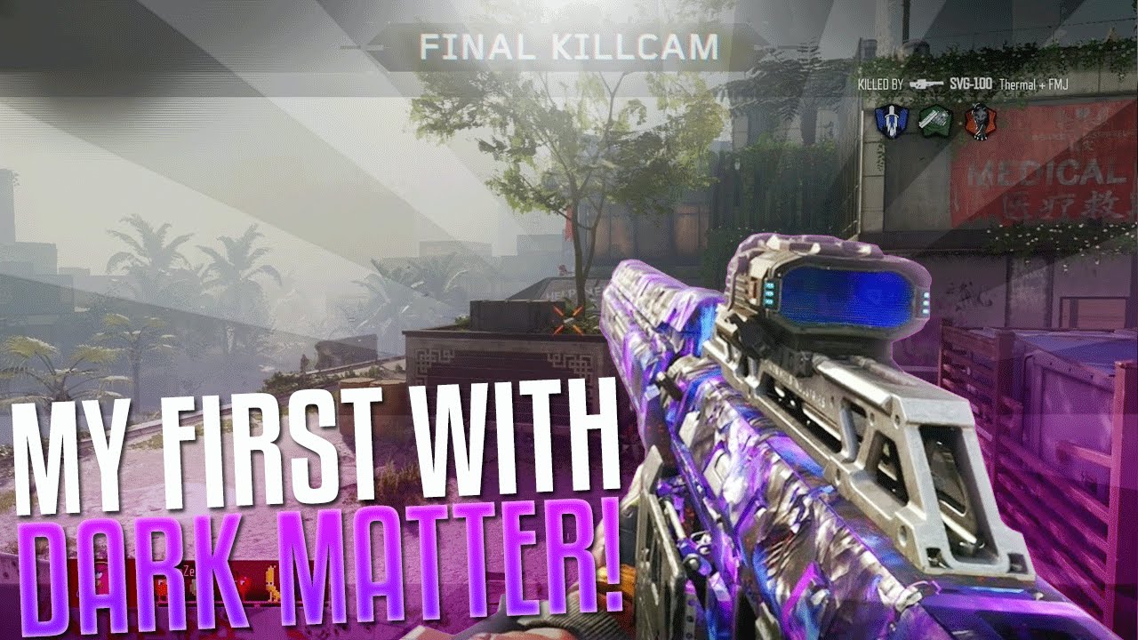 MY FIRST INSANE TRICKSHOT WITH DARK MATTER!