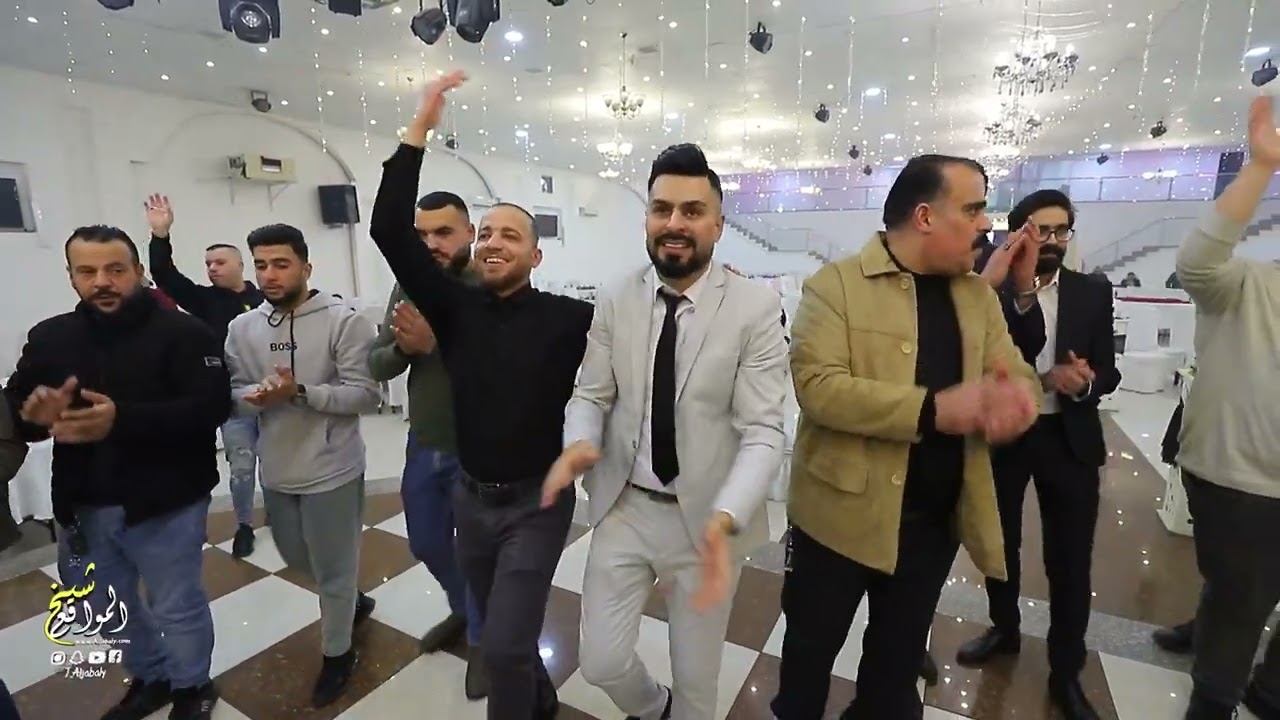 اسامة القبج وباسل غانم - الدحية النارية من حفل خطوبة العريس احمد شحادة - طولكرم 2023