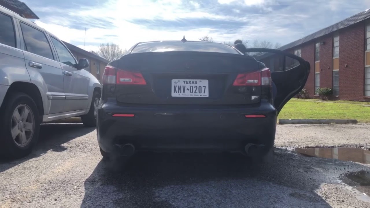 Lexus ISF cold start