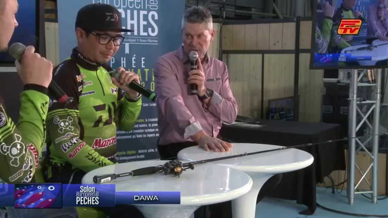 DAIWA - Salon européen des Pêches 2015