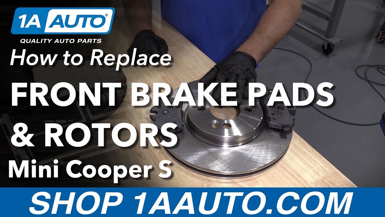 How to Replace Front Brakes 07-14 Mini Cooper S
