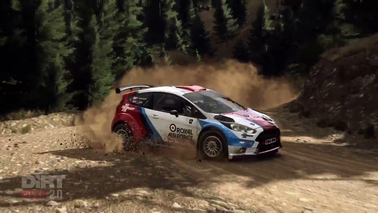 Very Bumpy Rally in Greece Fast Ford R5 Action