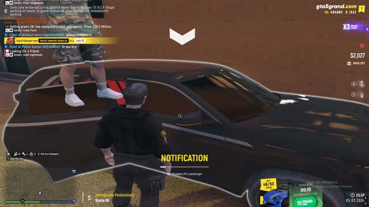 GTA 5 Grand RP LSPD Public Killing They Are