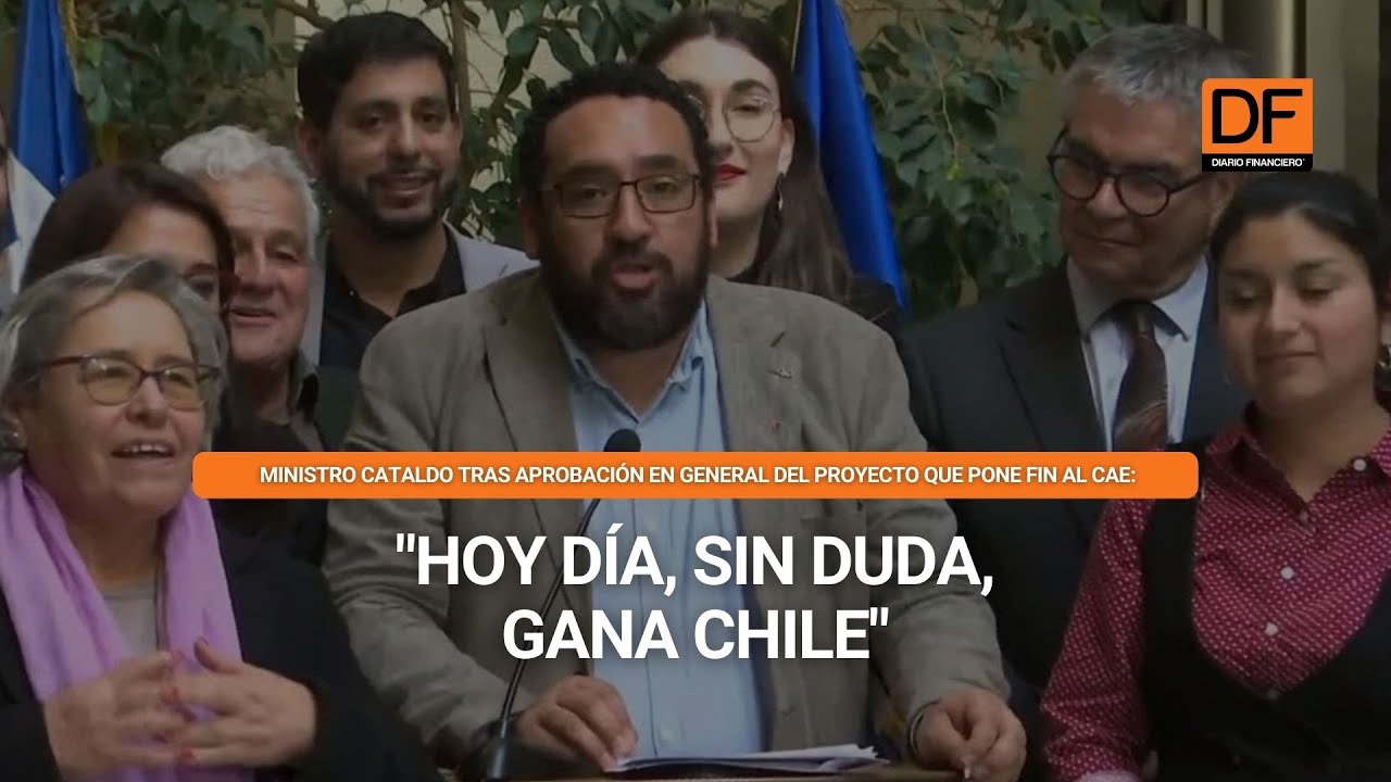 Cataldo tras aprobación en general del proyecto que pone fin al CAE: 