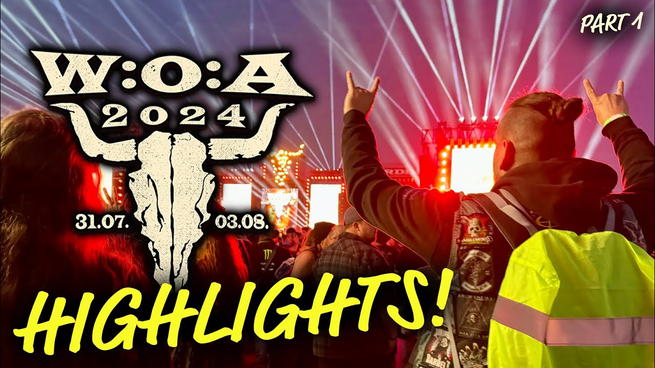 WACKEN 2024 Highlights! WOA VLOG PART 1 Scorpions, Tina Guo, In Extremo, Suzi Quatro, Wacken United!