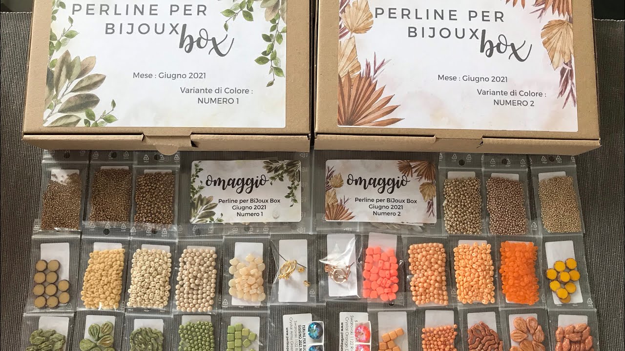 Presentazione mensile delle “Perline per BiJoux Box”! - Giugno 2021