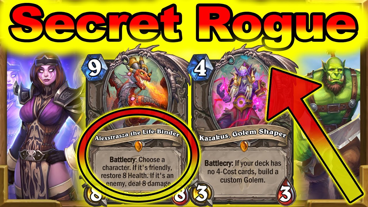 Miracle Tempo Rogue More Broken Than You Think! Kazakus & Alex = Perfect! Barrens | Hearthstone