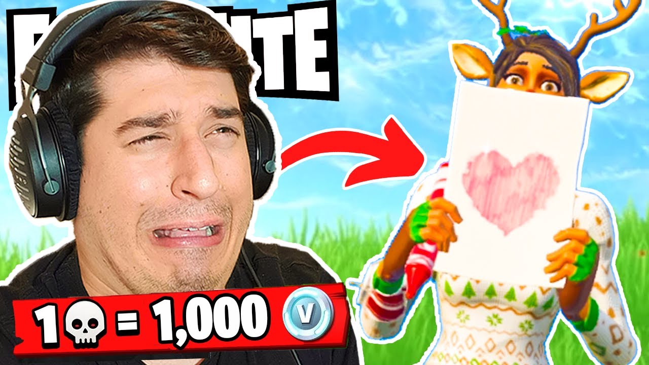 DAJEM 1000 V-BUCKSA ZA SVAKU ELIMINACIJU U FORTNITU!!! *bankrotirao*