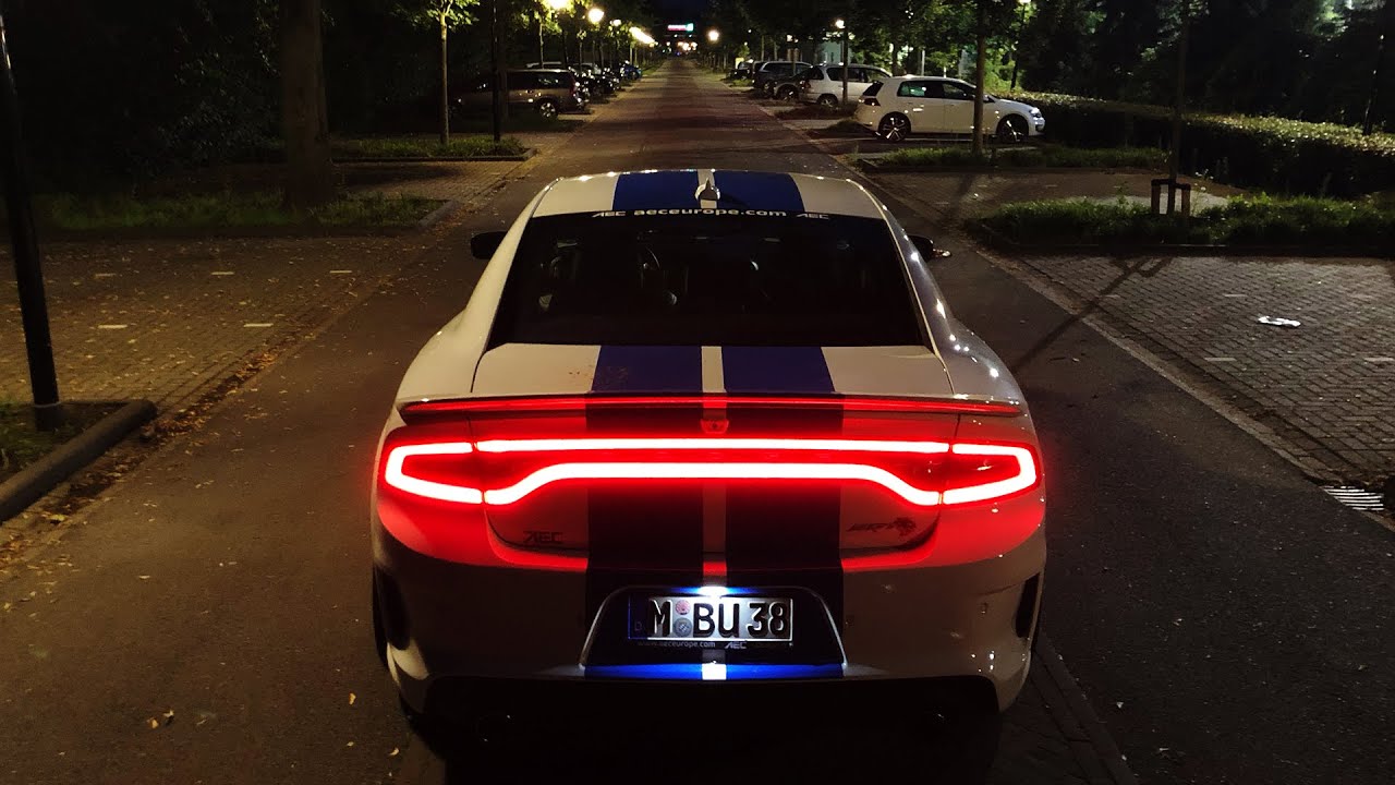 DODGE Charger HELLCAT POV at NIGHT by AutoTopNL