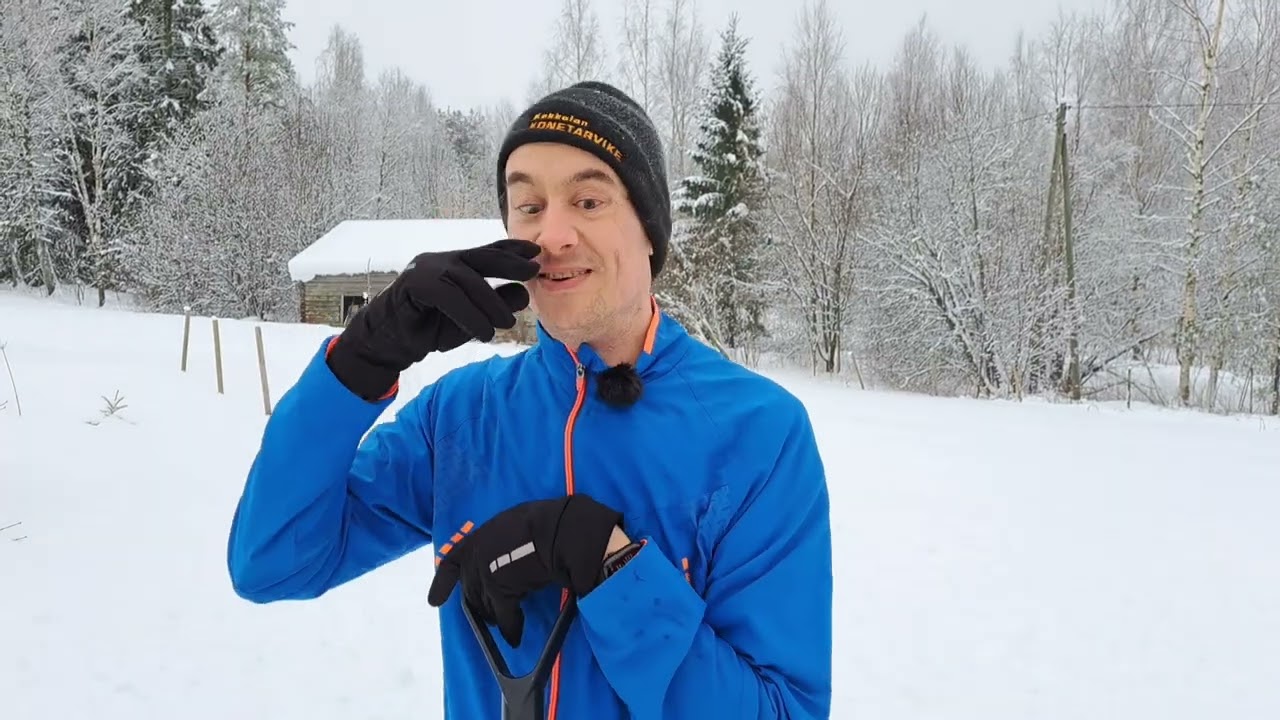 Saunahiet lumit&ouml;ill&auml;