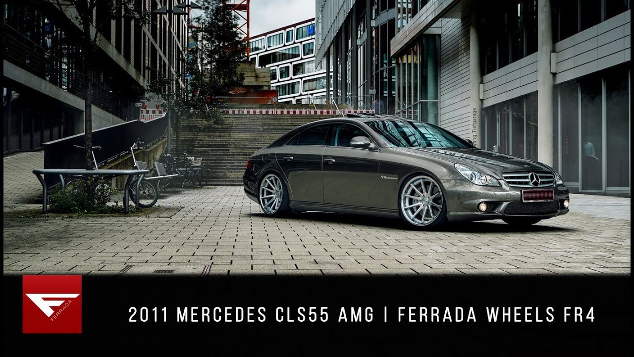 2011 Mercedes CLS55 AMG | Ferrada Wheels FR4