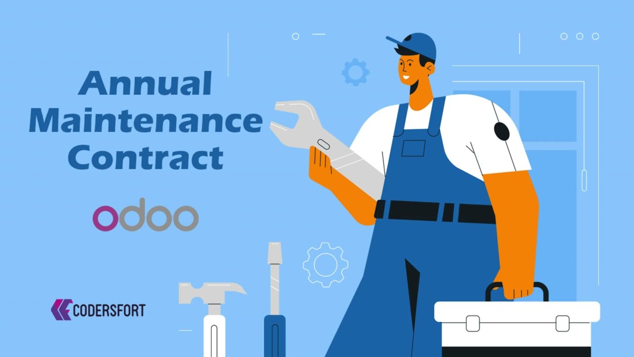 Annual Maintenance contract in odoo | AMC management system in odoo | Odoo contracts management