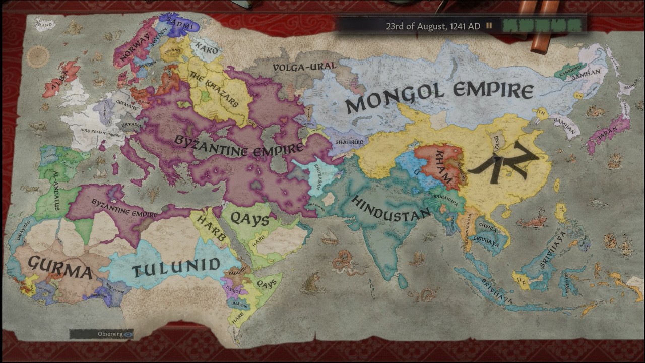 CK3 Timelapse but its on very hard difficulty and faster culture rules