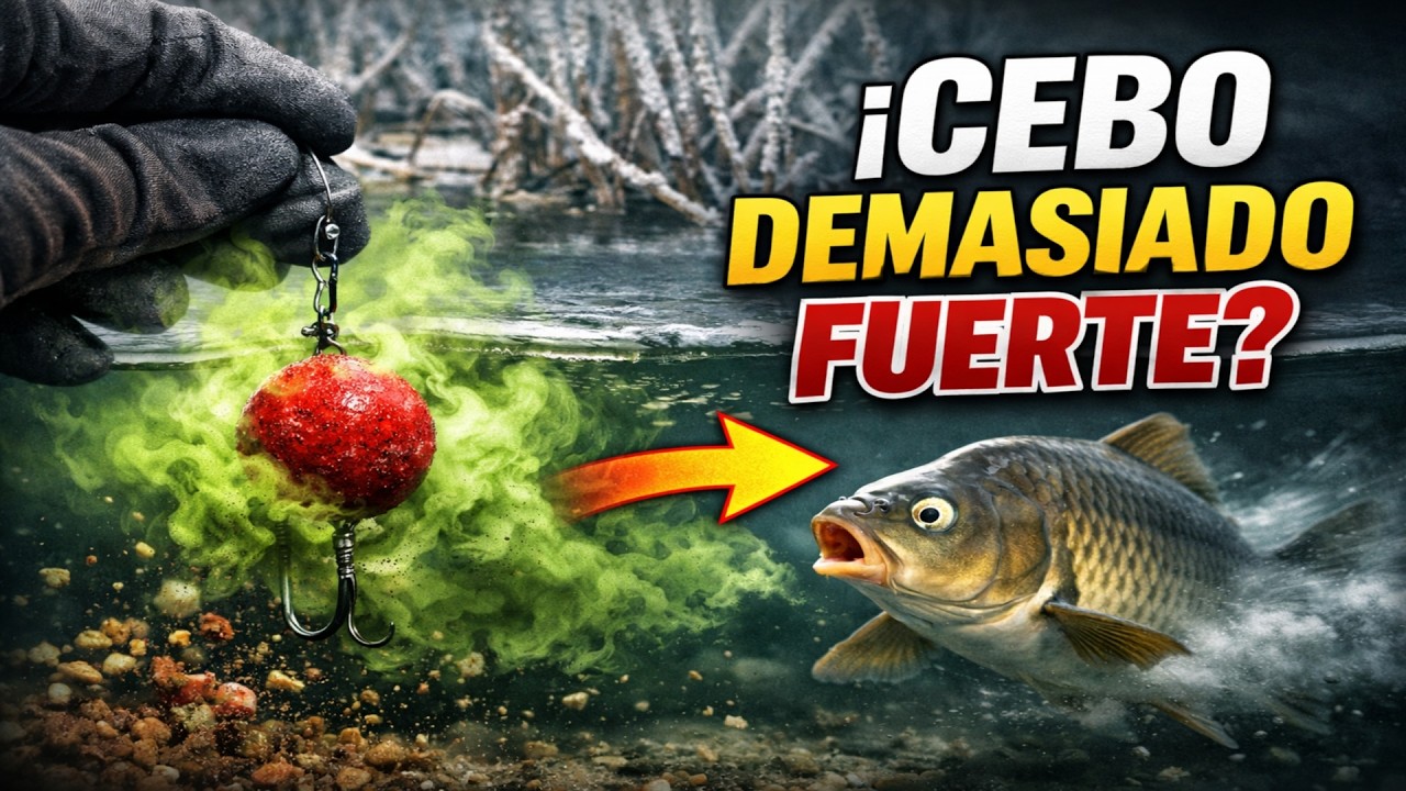 El error con tus cebos de invierno: El olor que ASUSTA al pez