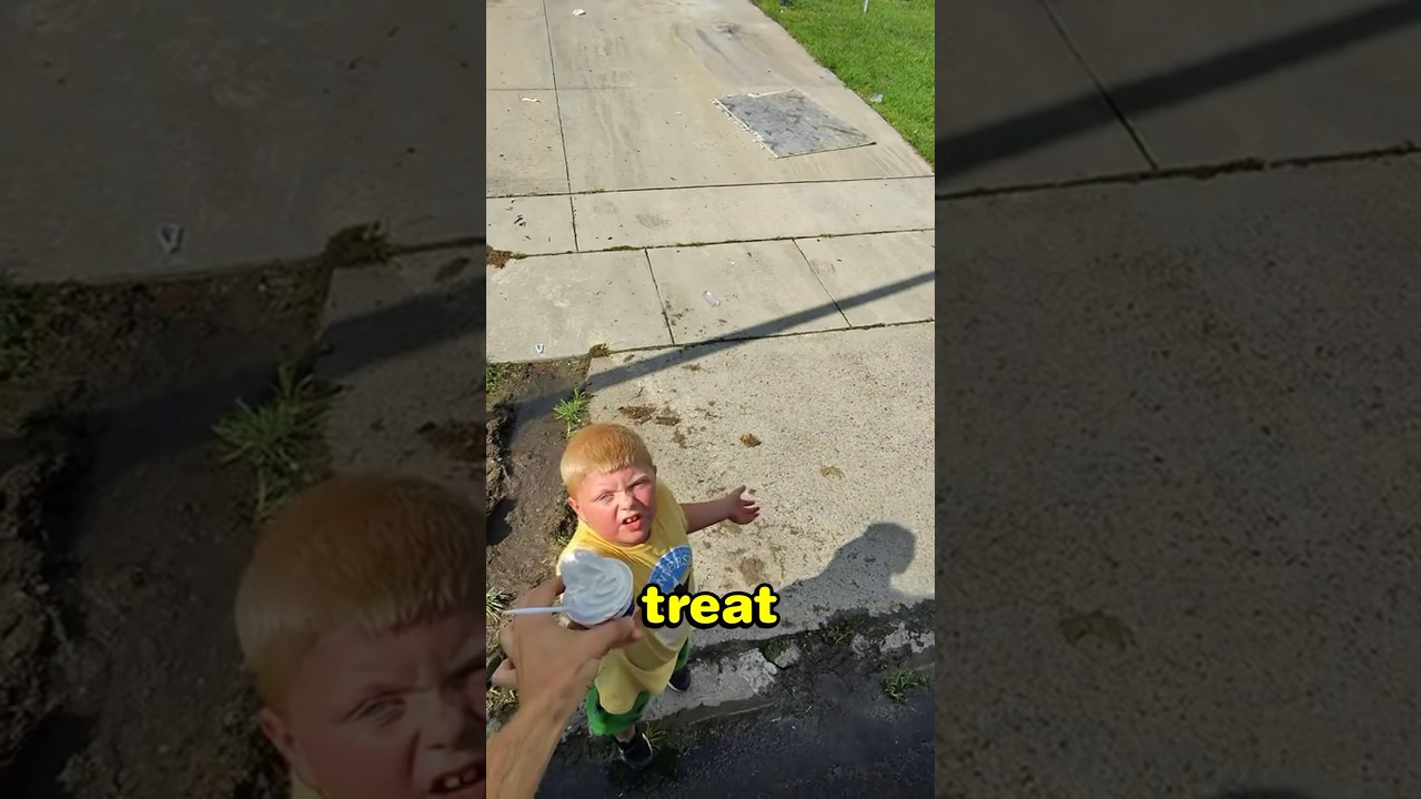 Kid gets free ice cream for a dance