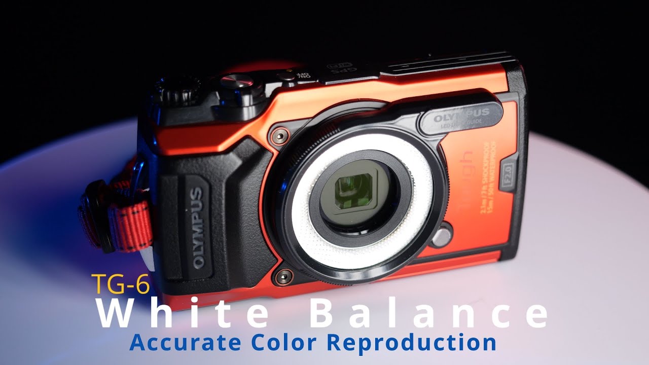 Olympus TG-6 Accurate Color Through White Balance