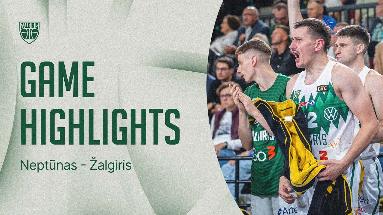 Neptūnas - Žalgiris | Game Highlights | 2025.09.27
