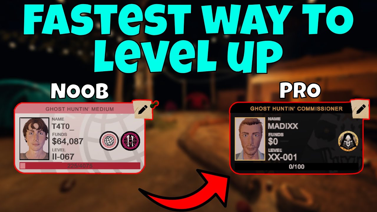 FASTEST WAY TO LEVEL UP IN PHASMOPHOBIA (ASCENSION UPDATE)