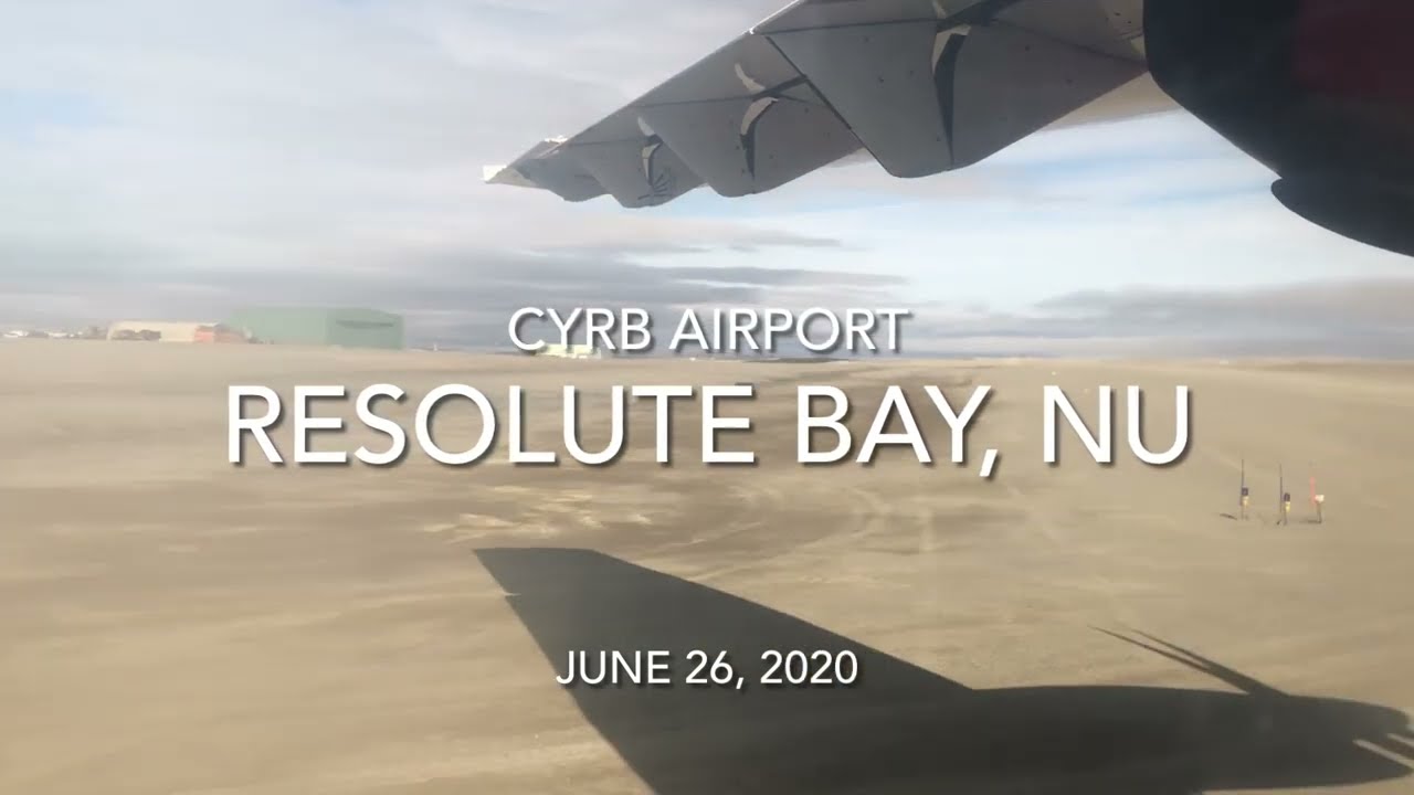 Sights and Sounds: Flying Out from Resolute Bay, NU June 26, 2020