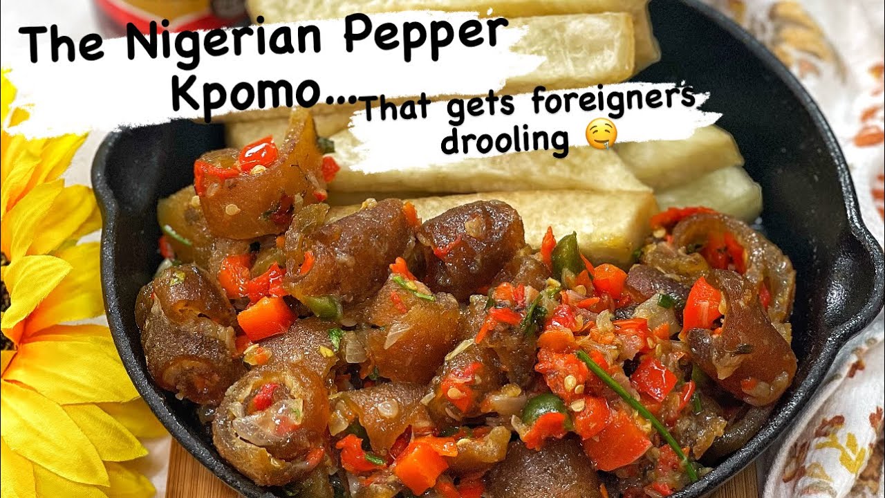 The Nigerian Pepper Kpomo Recipe that gets foreigners drooling