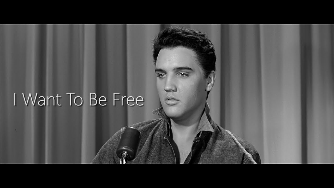 ELVIS PRESLEY - I Want To Be Free (New Edit) 4K