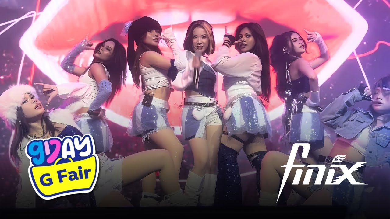 [FINIX Cam] FINIX Performs 'Thirsty' LIVE at Globe's GDay GFair 2025