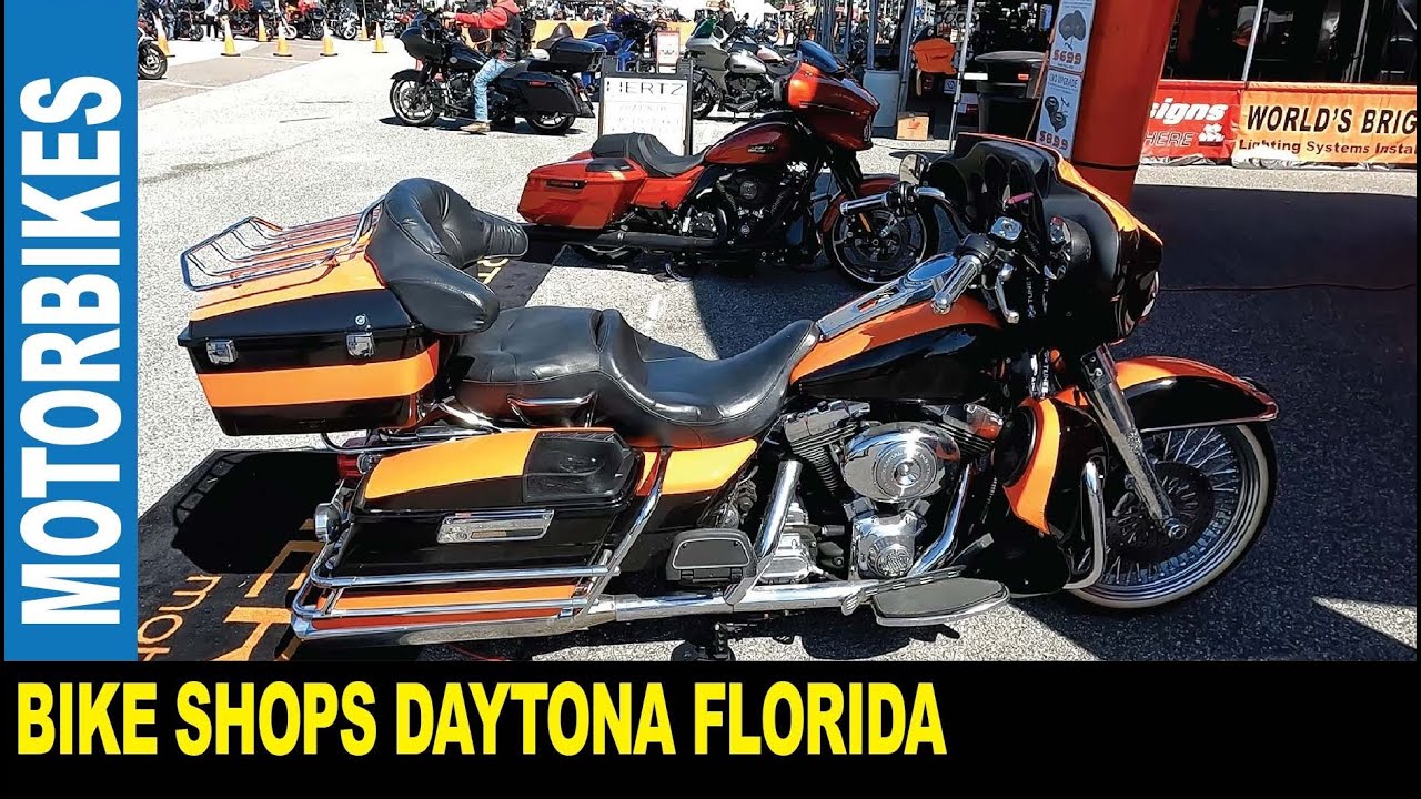 Motorbike shops Daytona Florida many different motorcycle stores bike parts clothes | Jarek in USA