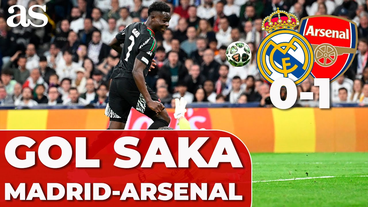 GOLAZO de SAKA para SILENCIAR el BERNABÉU: ¿REMONTADA? | REAL MADRID 0 - ARSENAL 1 | CARRUSEL