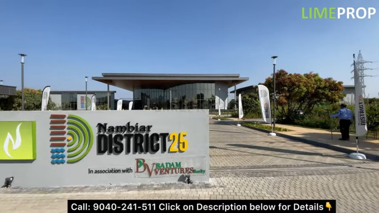 Nambiar District 25 Sarjapur Road 3, 4 BHK Model -9040-241-511- Brochure, Price, Floor Plans, Review