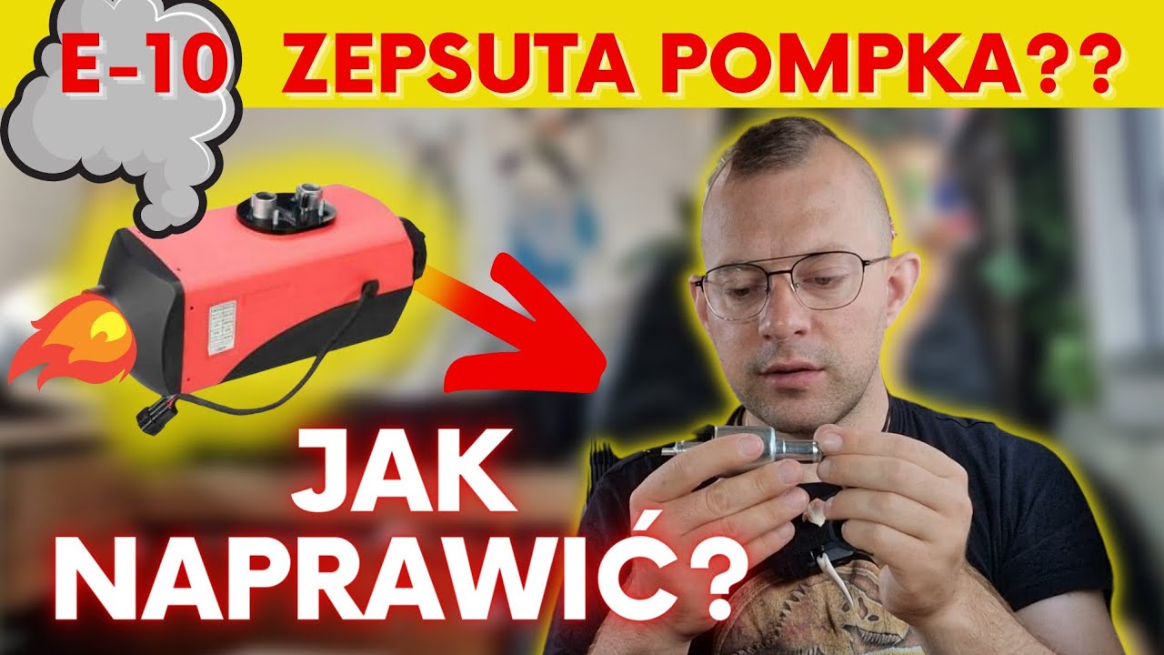 Webasto zapowietrzone? E-10 Jak naprawić CHIŃSKIE webasto błąd E10